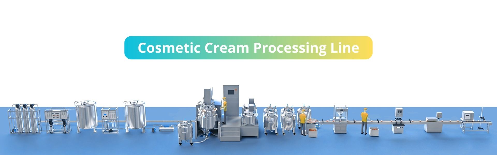 Cosmetic Cream Processing Line