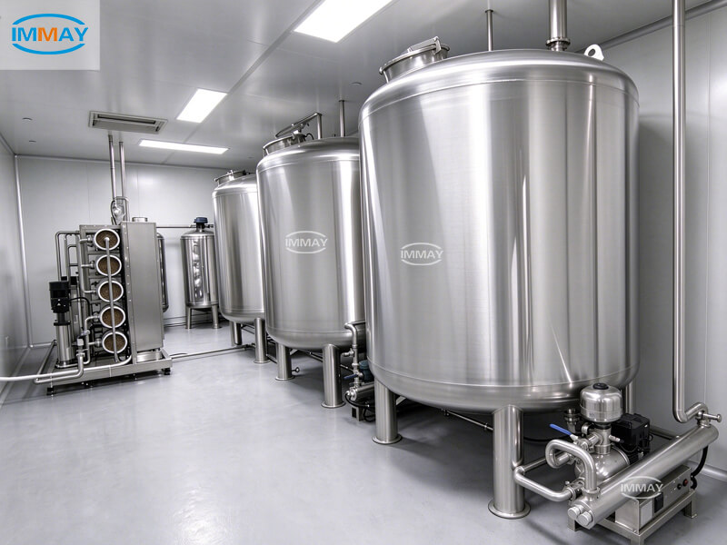 Purified Water Storage Tanks Purified Water Storage Tanks