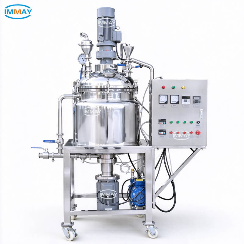 Small Mobile Vacuum Emulsifying Machine (1) Small Mobile Vacuum Emulsifying Machine (1)