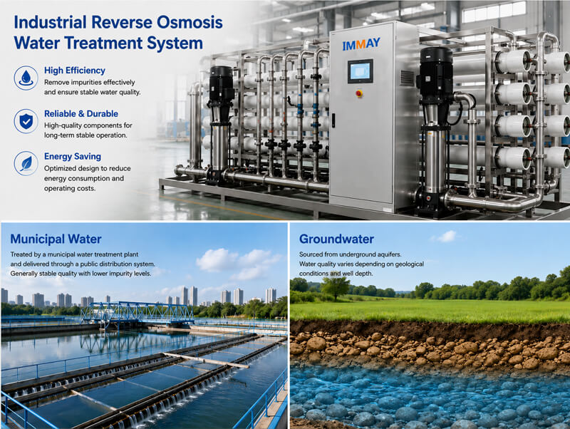Industrial Reverse Osmosis Water Purification System Industrial Reverse Osmosis Water Purification System