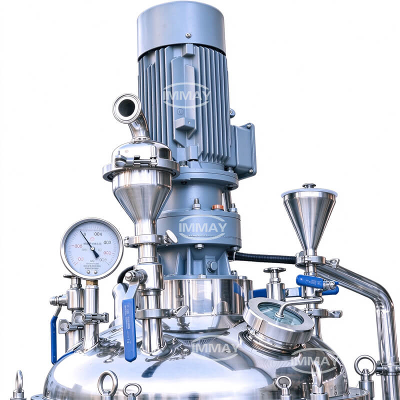 Small Mobile Vacuum Emulsifying Machine (2) Small Mobile Vacuum Emulsifying Machine (2)