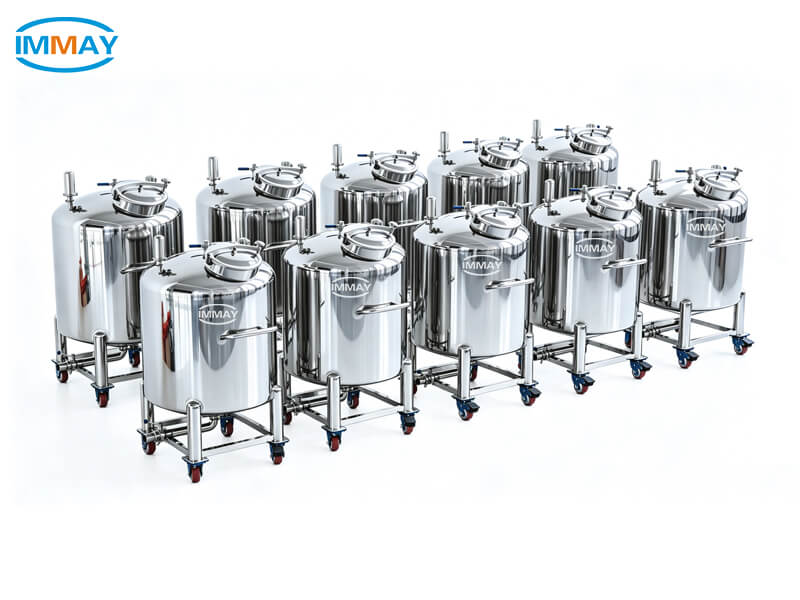 Cosmetic stainless steel storage tank Cosmetic stainless steel storage tank