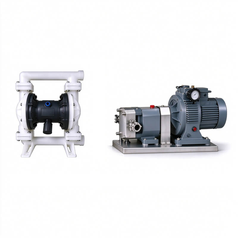 Air Operated Double Diaphragm Pump - Rotary Lobe Pump Air Operated Double Diaphragm Pump - Rotary Lobe Pump
