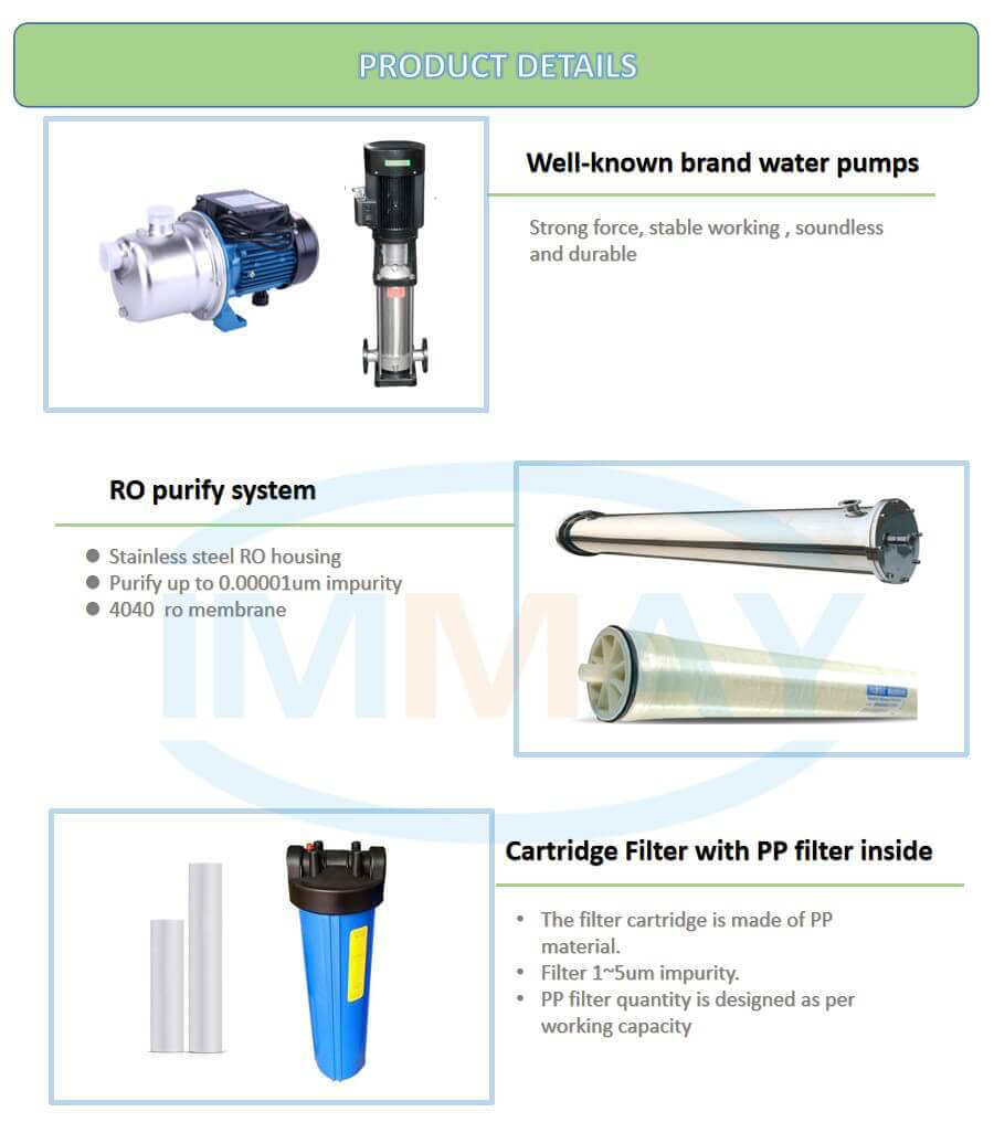 industrial pure water manufacturing equipment