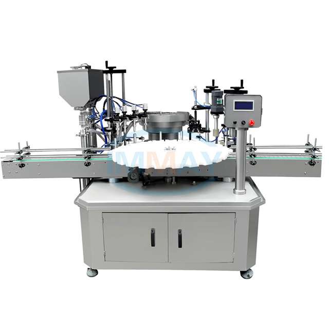 Rotary Design Piston Control Automatic Jar Bottle Filling And Capping Machine for Liquid And Cream Products