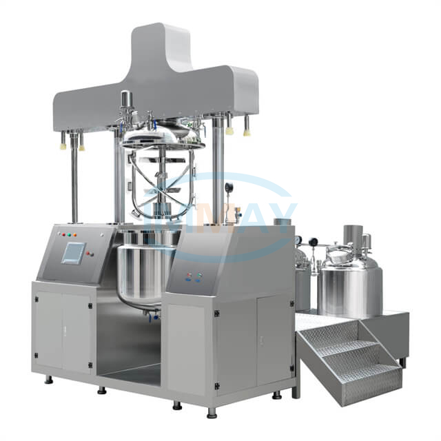 200L Hydraulic Lifting Vacuum Cream Mixer Machine