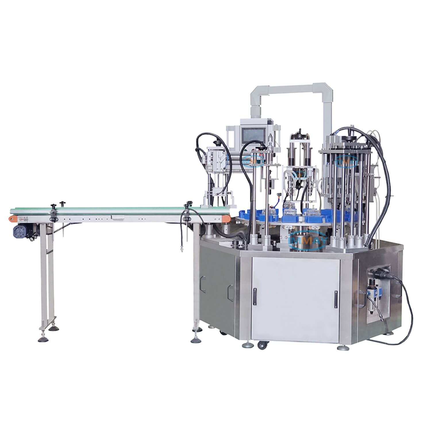 Rotary design perfume filling machine