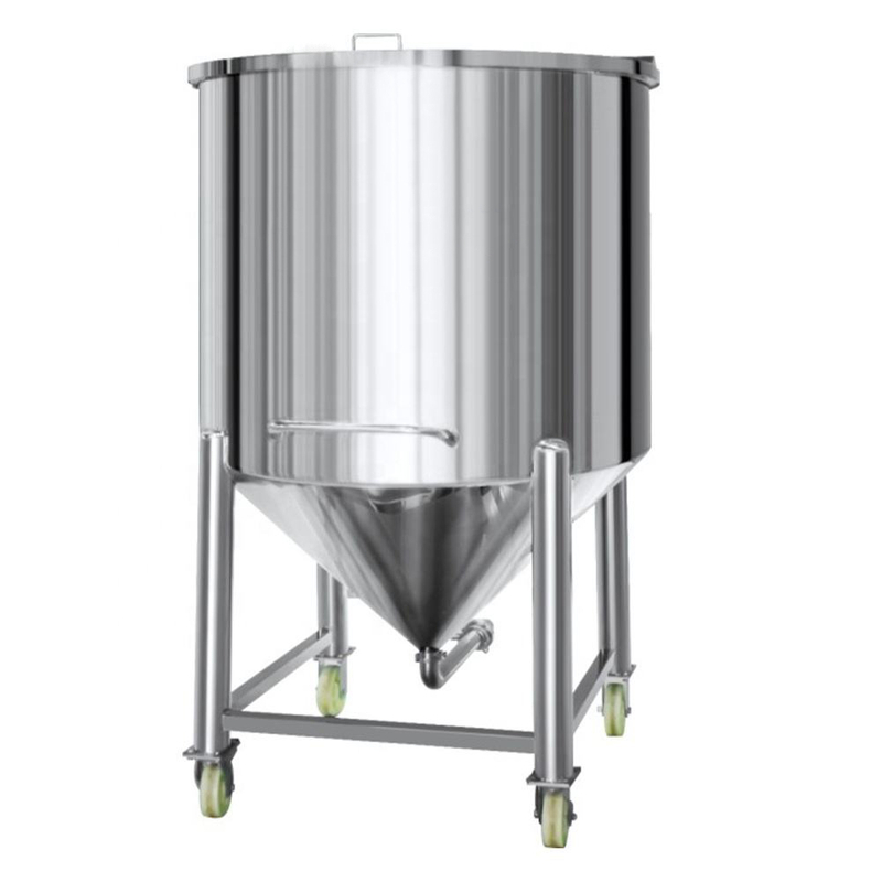 500l Lid Open Sanitary Stainless Steel Liquid Cream Storage Tank Immay 9560