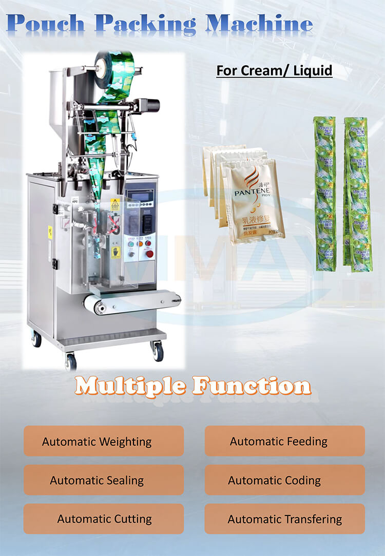 Liquid sachet packing machine