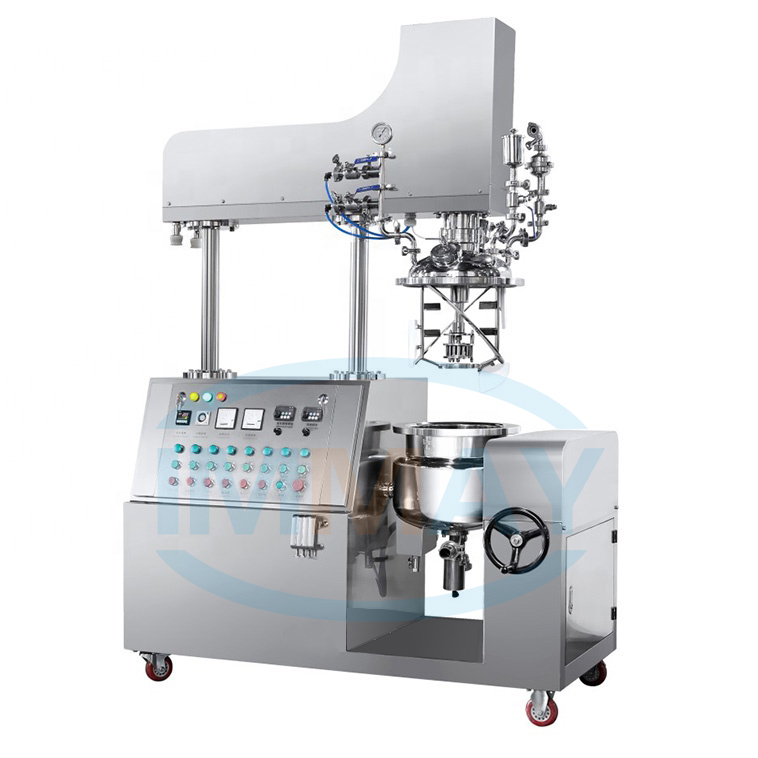 hydraulic lifting vacuum emulsifying machine