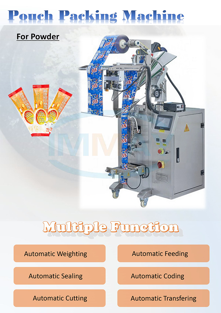 Powder sachet packing machine 