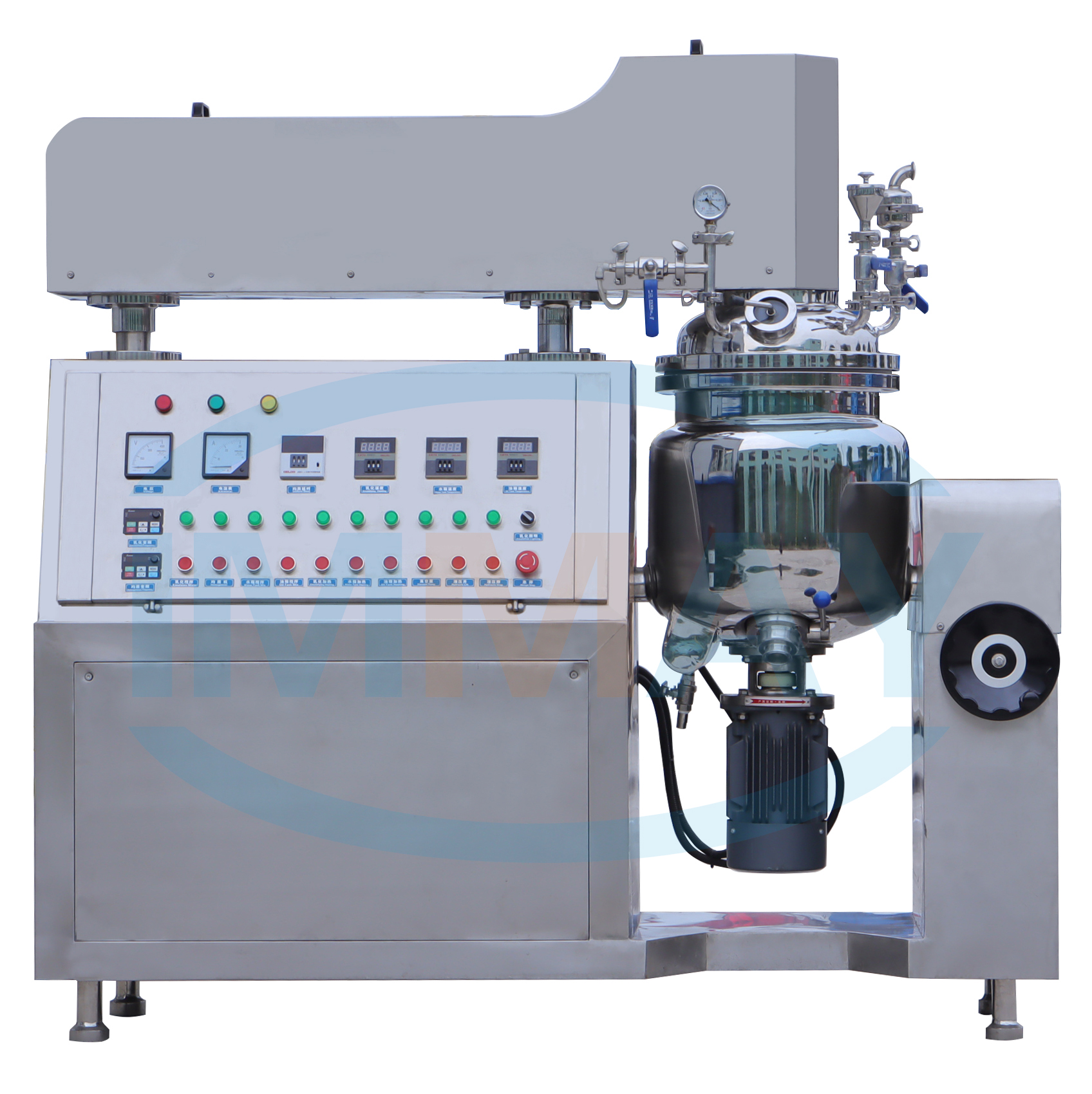 hydraulic lifting vacuum emulsifying machine