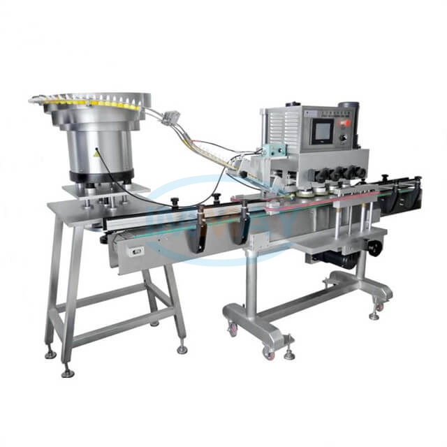 Automatic Bottle Cover Screw Capping Machine