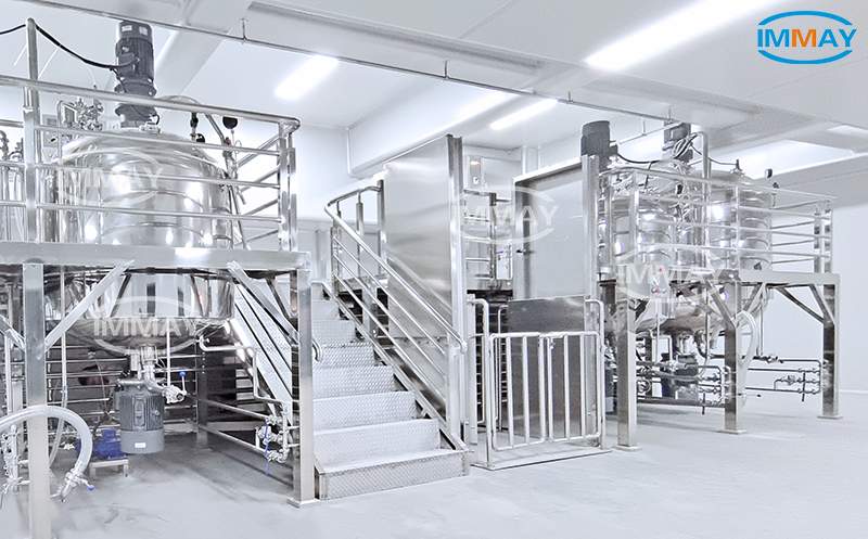 Sanitary Stainless Steel Mixing Tank with Agitator