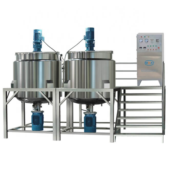 double liquid mixing tank