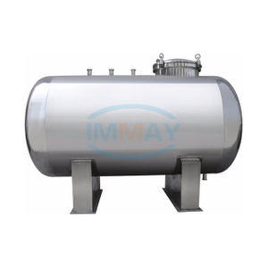 1000 Gallons Horizontal Stainless Steel Storage Tank