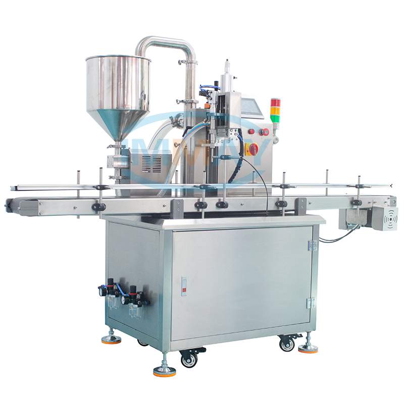 1 nozzle bottle servo filling machine