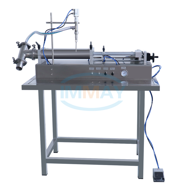 Semi Auto Small Bottle Jar Filling Machine for Liquid And Cream 