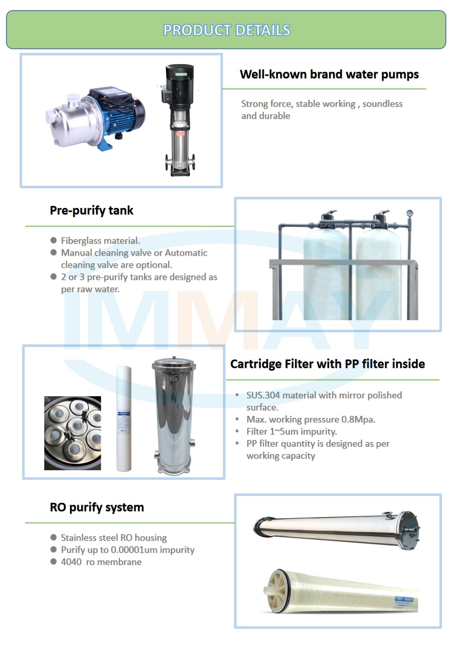 industrial clean water making equipment