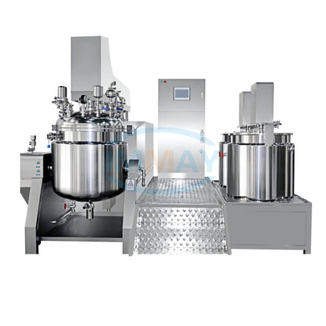 200L Hydraulic Lifting Vacuum Homogenizing Emulsifier Mixer