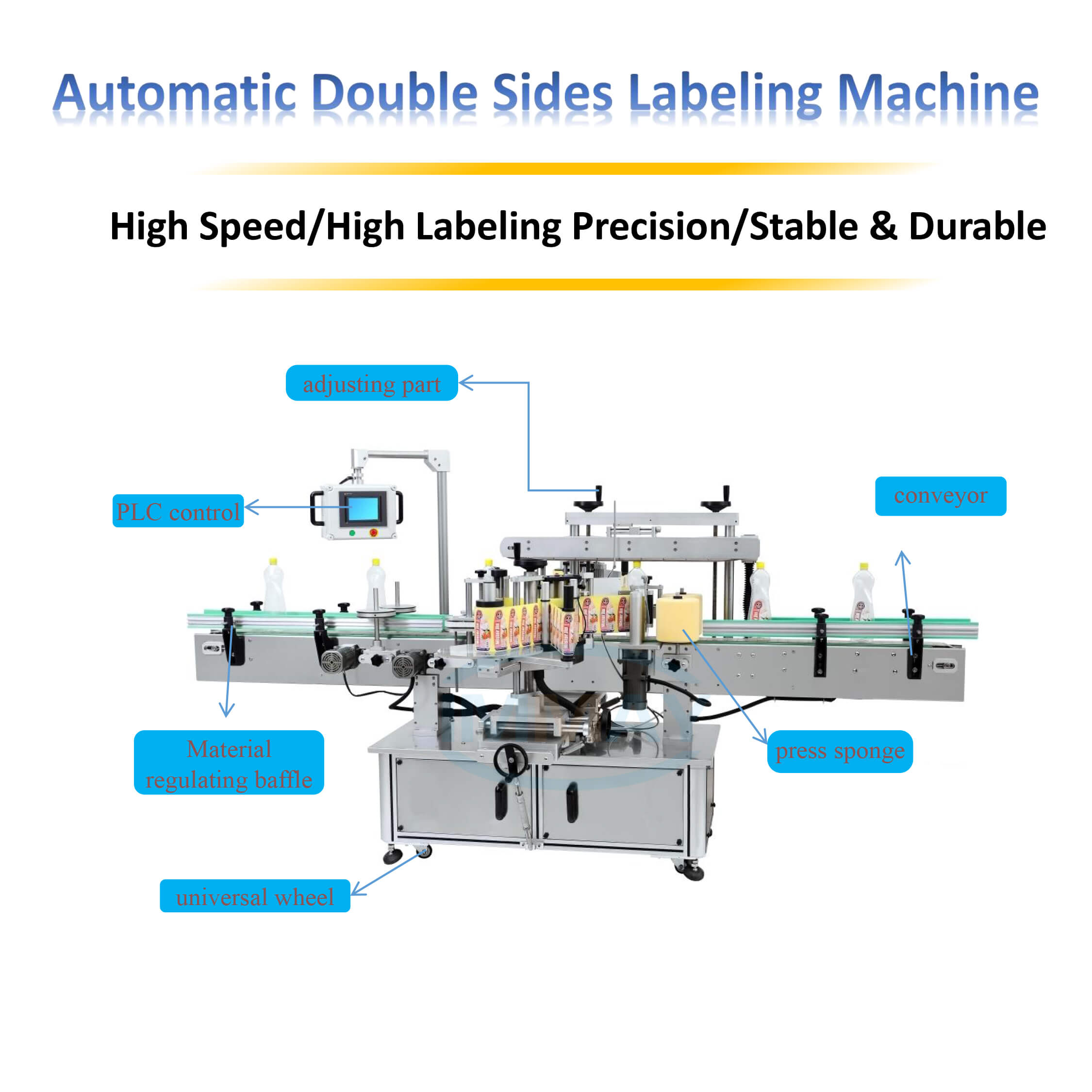 automatic label applicator machine