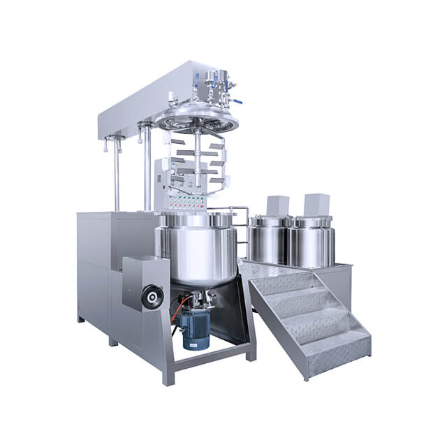 Vacuum-homogenizer