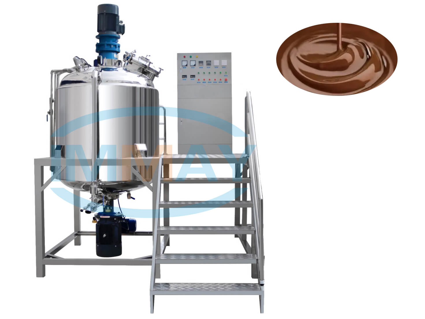 Chocolate sauce manufacturing machine