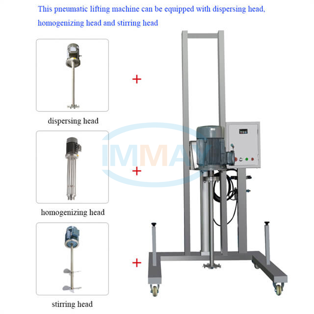 Movable lifting mixer