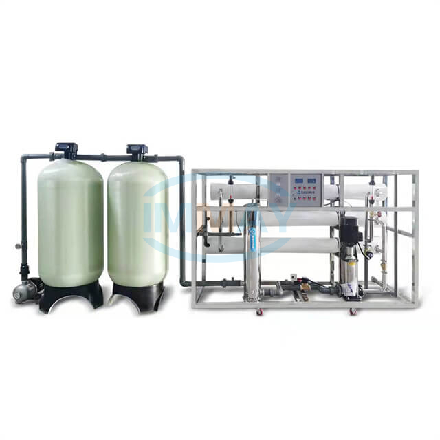 Industrial 6 Tons 1 Stage FRP RO Water Treatment Machine