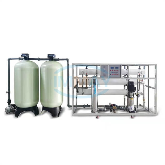 Industrial 6 Tons 1 Stage FRP RO Water Treatment Machine