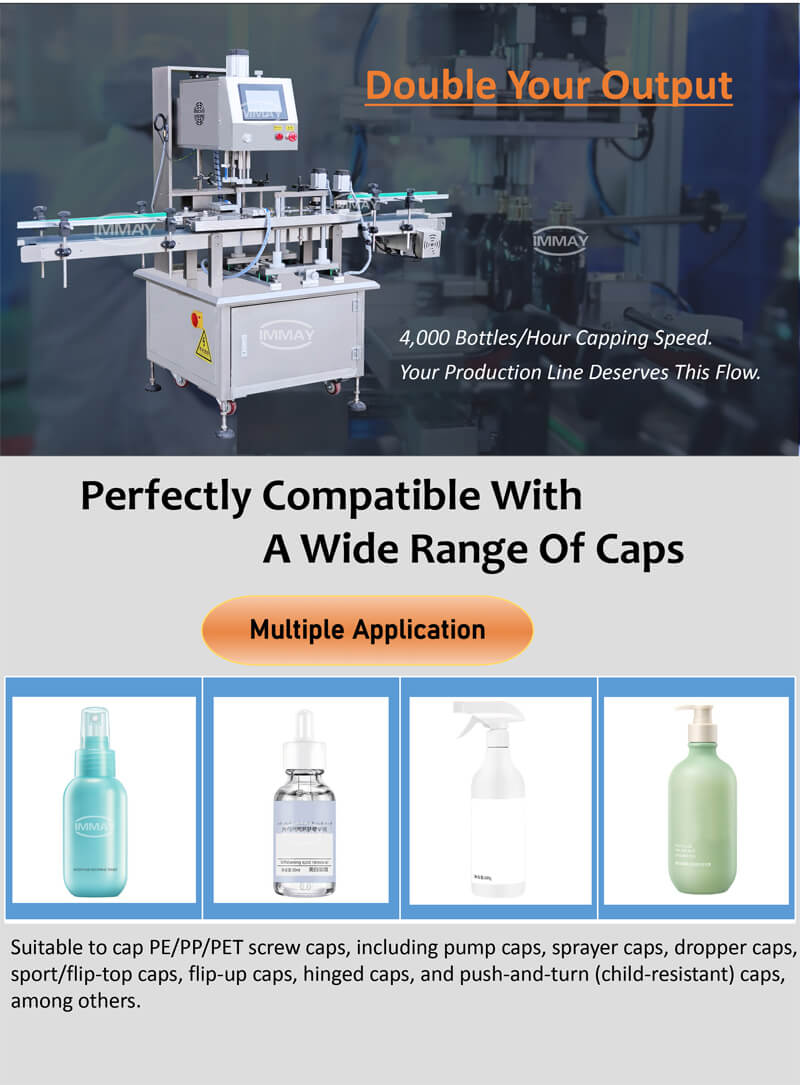 Automatic Pump Cap Capping Machine