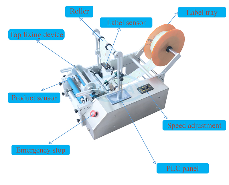 Semi-automatic labeling machine D1