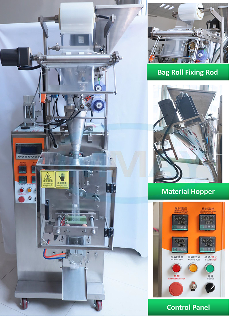 Powder sachet packing machine