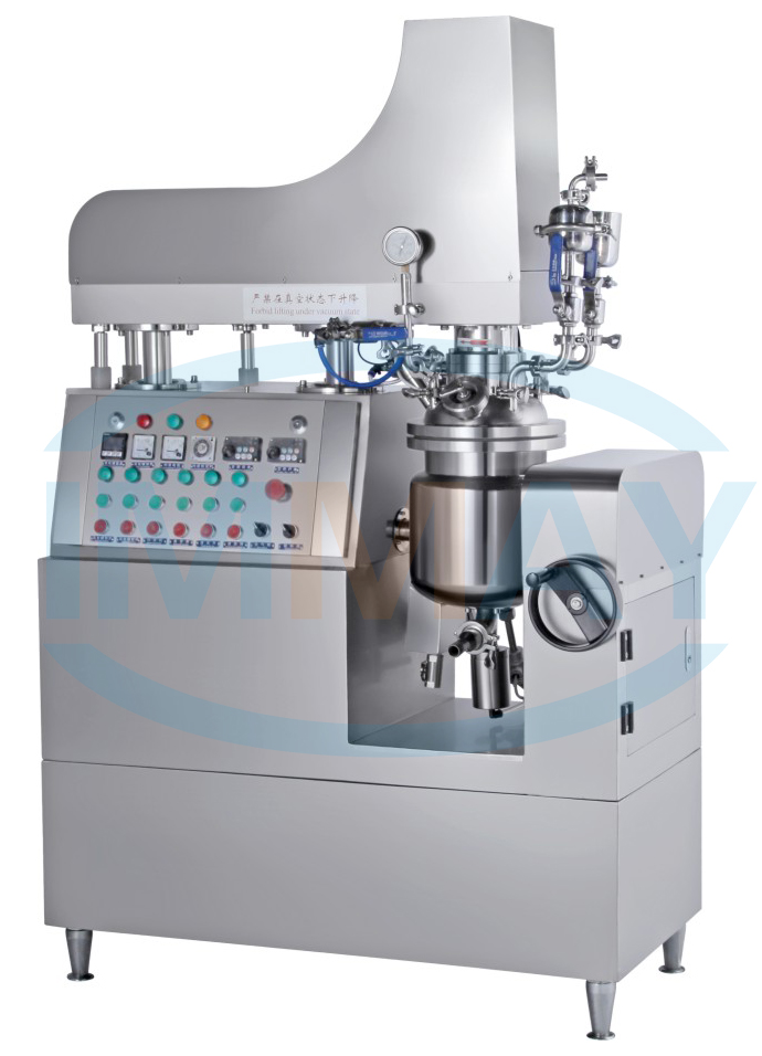 vacuum emulsifying machine with hydraulic lifting