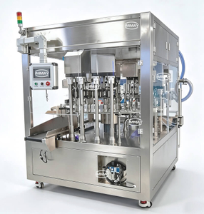 Automatic Spout Pouch Filling And Capping Machine
