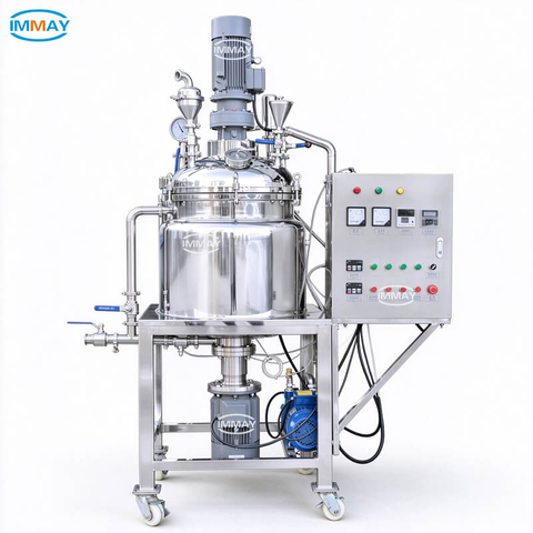 Small Mobile Vacuum Emulsifying Machine