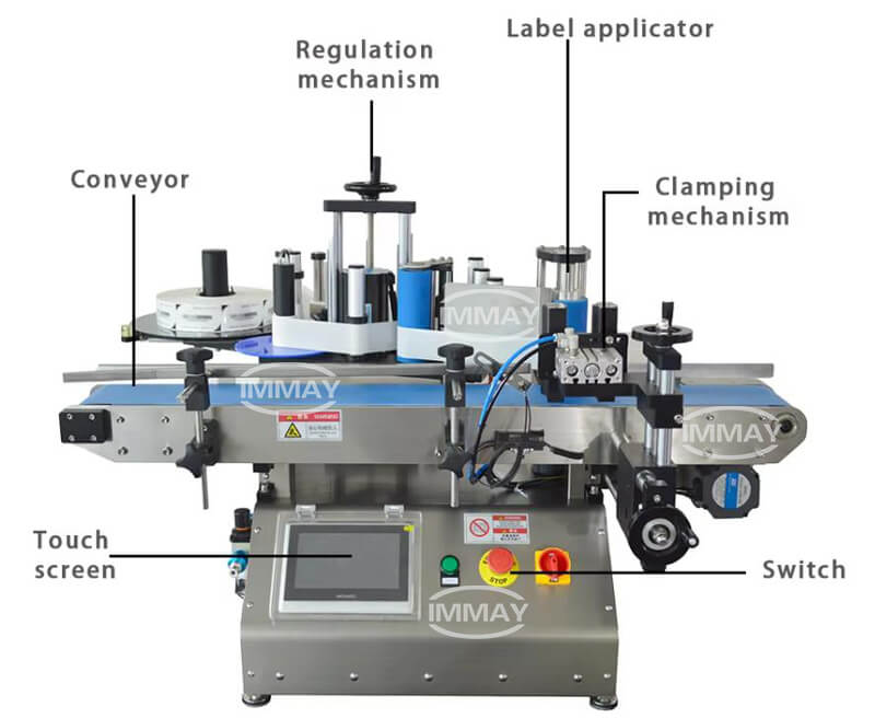 Desktop Round Bottle Labeling Machine (4)